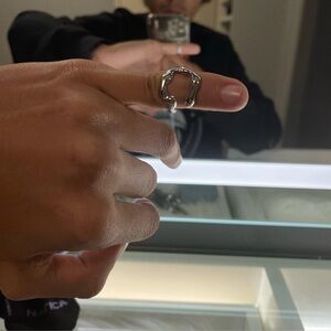 Silver Chain Ring